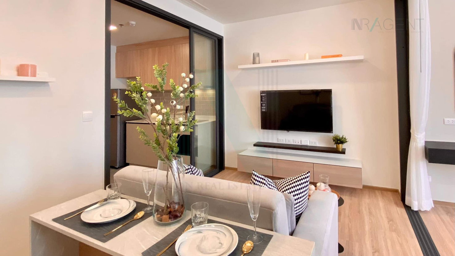 รูป 🚩Best room!🚩 ให้เช่าคอนโด เอ็กซ์ที พญาไท อาคาร A ชั้น 10 1 ห้องนอน ขนาด 42.00 ตรม ใกล้ BTS พญาไท - รูปที่ 8/8