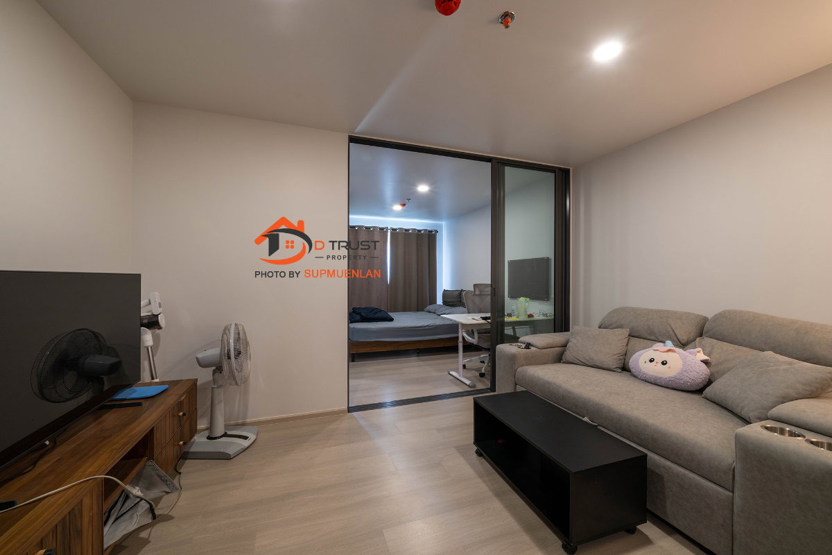 รูป ให้เช่า คอนโด แอสปาย รัตนาธิเบศร์ เวสต์ตัน 30.76 ตร.ม ชั้น 15 ราคาดี มีเฟอร์ฯให้ - รูปที่ 1/7