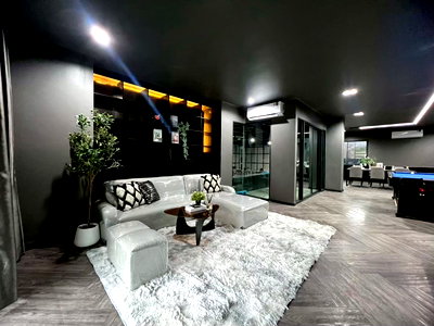 เช่าบ้านเดี่ยว เซ็นทรัล พลาซ่า บางนา : ให้เช่าพูลวิลล่า 2 ชั้น ซอยศรีนครินทร์ 49 พร้อมสระว่ายน้ำส่วนตัว 