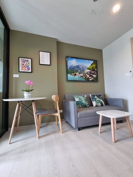 🎊 For rent condo NUE NOBLE NGAMWONGWAN Building 1, Floor 35,1 bed room, Room size 26.00 sqm