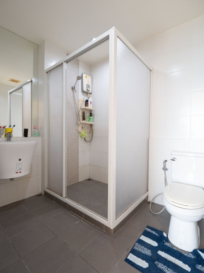 รูป ขายห้องคอนโดราคาดีที่สุด ห้องมุม ชั้นสูงมาก ชั้น 23 ขนาด 45.6 ตรม. แบบ 2 ห้อนนอน คอนโด (แอสปาย สาทร-ตากสิน ทิมเบอร์ โซน - รูปที่ 32/49