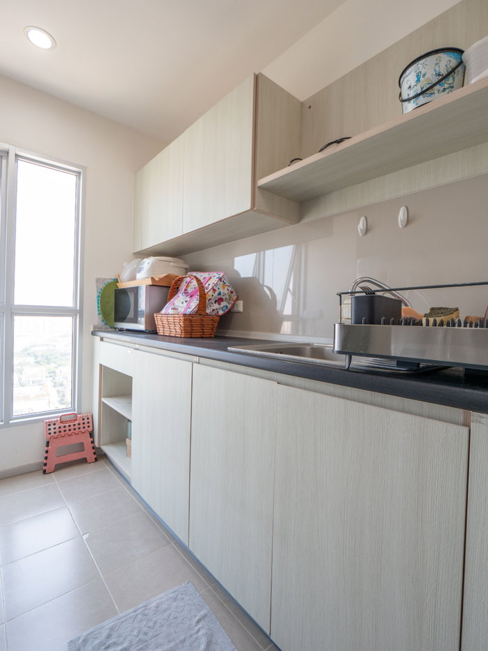 รูป ขายห้องคอนโดราคาดีที่สุด ห้องมุม ชั้นสูงมาก ชั้น 23 ขนาด 45.6 ตรม. แบบ 2 ห้อนนอน คอนโด แอสปาย สาทร-ตากสิน ทิมเบอร์ โซน - รูปที่ 26/49