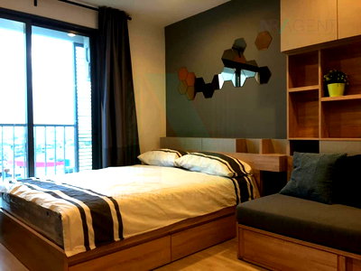 เช่าคอนโด ถนนจรัญสนิทวงศ์ : 🔺 ให้เช่าคอนโด ไอดีโอ โมบิ จรัญ-อินเตอร์เชนจ์ อาคาร 1 ชั้น 10 สตูดิโอ ขนาด 22.00 ตรม ใกล้ ฟู้ดแลนด์ซุปเปอร์มาร์เก็ต