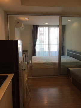 🎉 For rent condo THE KRIS RATCHADA 17 Building 6, Floor 4,1 bed room, Room size 24.00 sqm