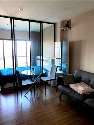 เช่าคอนโด ถนนจรัญสนิทวงศ์ : ให้เช่าคอนโด เดอะ ทรี ริโอ้ บางอ้อ สเตชั่น อาคาร  ชั้น 11 1 ห้องนอน ขนาด 33 ตรม ใกล้ ตลาดบางอ้อ