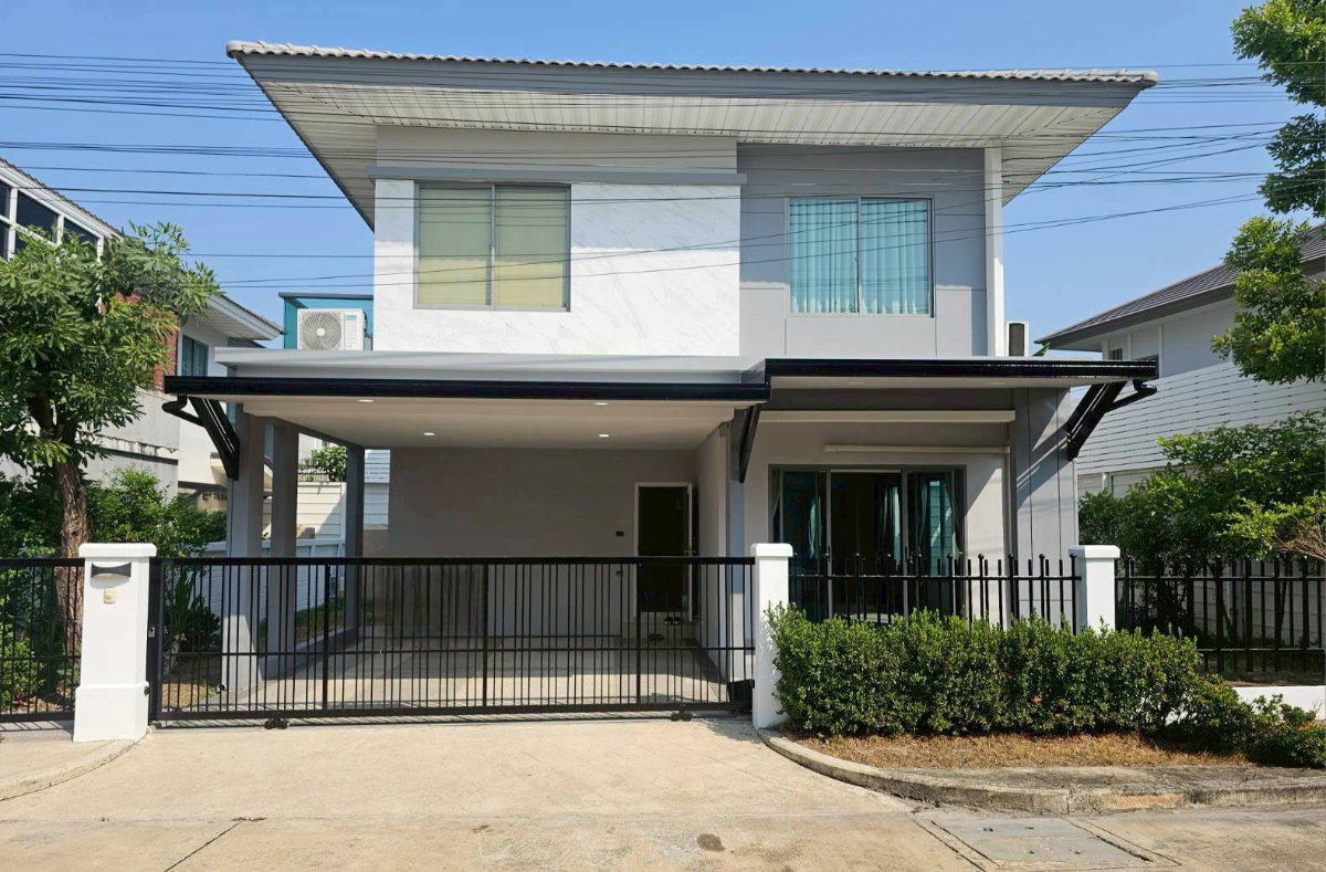 บ้านเดี่ยว เพอร์เฟค เพลส แจ้งวัฒนะ 2 เนื้อที่ 59.7 ตร.วา - 4 ห้องนอน ใกล้ SISB นนทบุรี ราคา 5.99 ล้านบาท