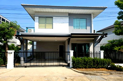 บ้านเดี่ยว นนทบุรี : บ้านเดี่ยว เพอร์เฟค เพลส แจ้งวัฒนะ 2 เนื้อที่ 59.7 ตร.วา - 4 ห้องนอน ใกล้ SISB นนทบุรี ราคา 6.2 ล้านบาท