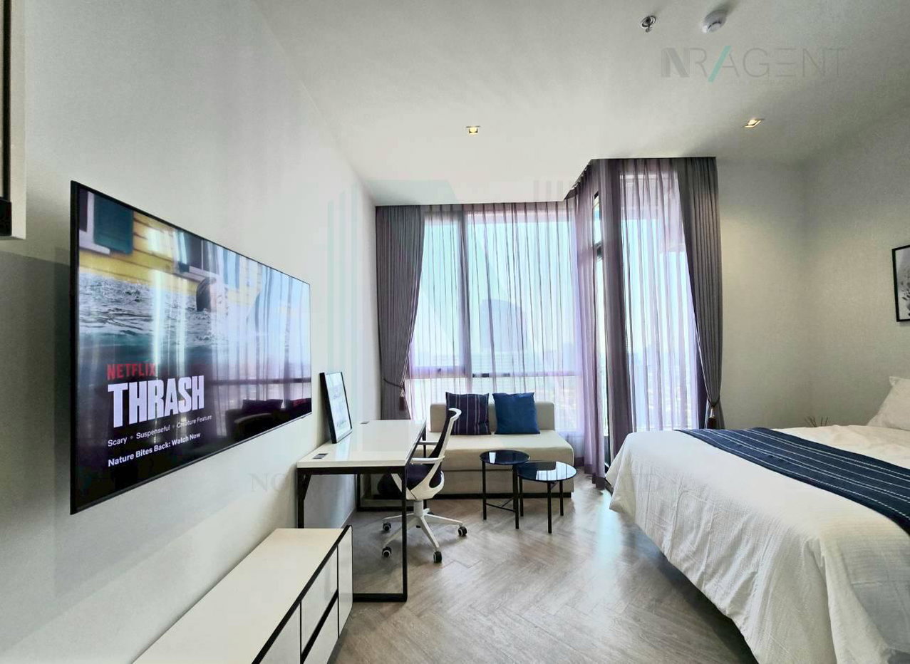 picture ðĐ For Rent Condo CHAPTER CHAROENNAKHORN-RIVERSIDE Building B, Floor 31,Studio, Room size 25 sqm - 1/8
