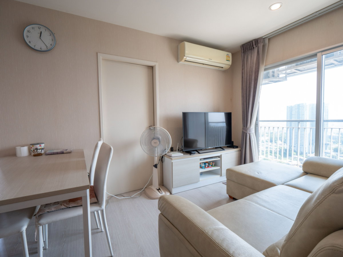 รูป ขายห้องคอนโดราคาดีที่สุด ห้องมุม ชั้นสูงมาก ชั้น 23 ขนาด 45.6 ตรม. แบบ 2 ห้อนนอน คอนโด (แอสปาย สาทร-ตากสิน ทิมเบอร์ โซน - รูปที่ 16/49