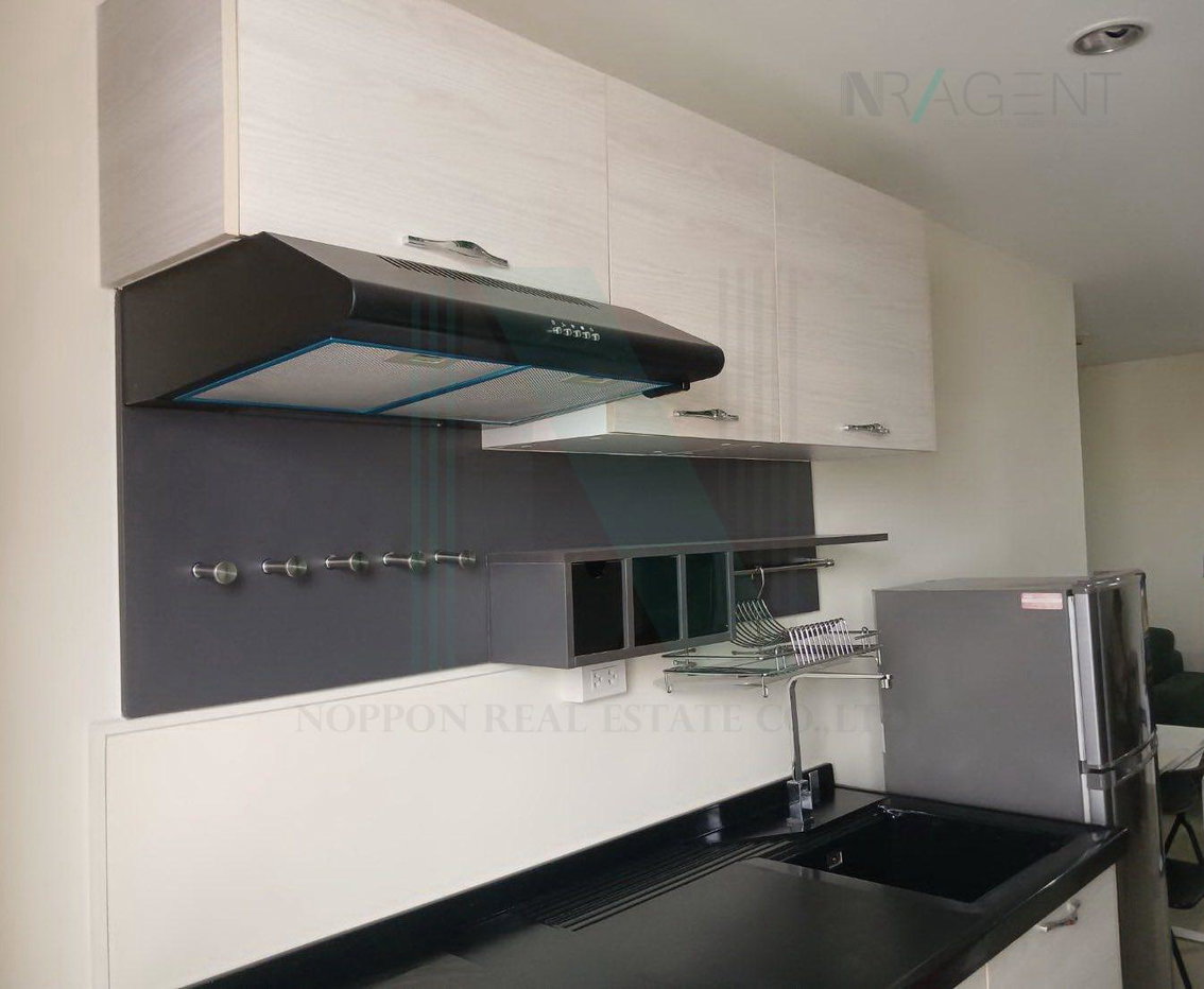 รูป ให้เช่าคอนโด เคส รัชดา อาคาร 1 ชั้น 6 1 ห้องนอน ขนาด 40 ตรม ใกล้ MRT พระราม 9 - รูปที่ 7/8