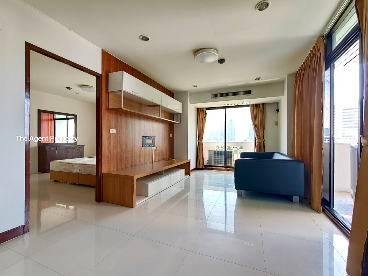 รูป ให้เช่าคอนโด JC Tower ทองหล่อ 25 ห้องมุม 65 ตร.ม. 1 นอน 1 น้ำ วิวสระว่ายน้ำ ใกล้ BTS ทองหล่อ พร้อมอยู่ - รูปที่ 2/40