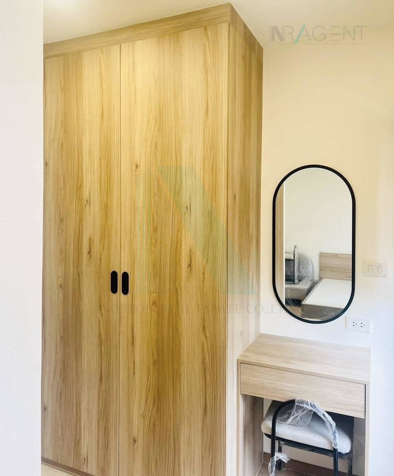 picture ð For Rent Condo ONEDER KASET Building C, Floor 8,Studio, Room size 24 sqm - 2/8