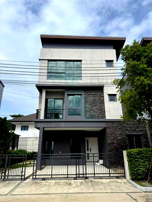 Houses for sale Bangkok : 📌 For Sell Twin house BAAN KLANG MUANG THE EDITION SUKSAWAT-RAMA 3 3-story 4 bedroom 3 bathroom