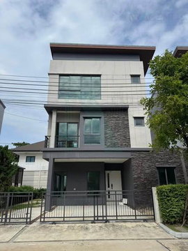 📌 For Sell Twin house BAAN KLANG MUANG THE EDITION SUKSAWAT-RAMA 3 3-story 4 bedroom 3 bathroom