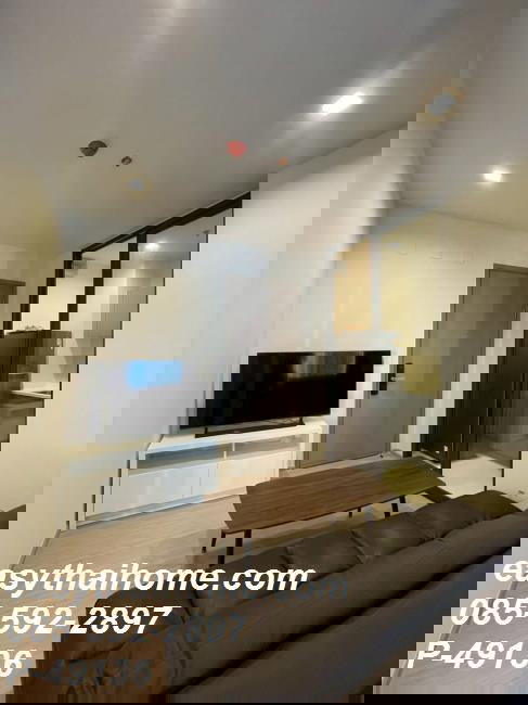 รูป [วิวสวนสวย ชั้นสูง! ให้เช่าคอนโด P-49136 ไลฟ์ อโศก ไฮป์ 2 ห้องนอน ใกล้ MRT พระราม 9] | 25,000 | line @easythaihome 085-592-2897 - รูปที่ 3/5