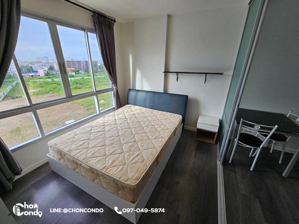 รูป DCondo ดีคอนโด ชั้น7 ตึกB  ------------ วิวโล่ง -----------Tel 097-049-5874 (Line: @choncondo มี@ด้วย) - รูปที่ 9/16