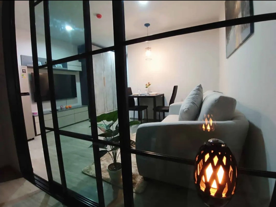 รูป Rye Condo สุขุมวิท 101/1 ห้องพร้อมอยู่ ใกล้ BTS ปุณณวิถี เพียง 11,500 บาท/เดือน มี Shuttle Bus + เครื่องซักผ้า - รูปที่ 3/17
