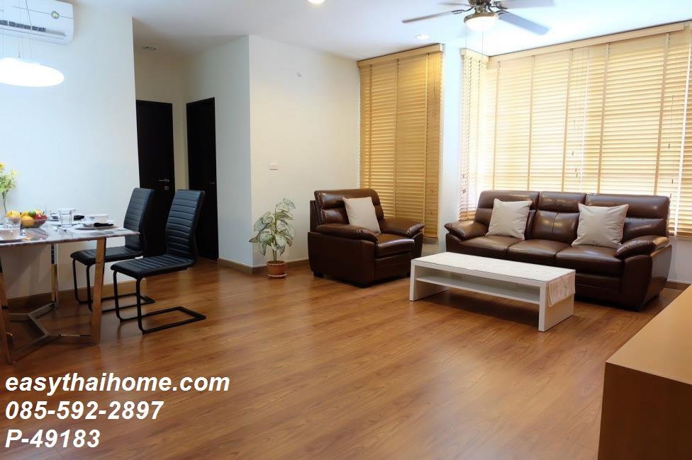 รูป [ห้องกว้าง อยู่สบาย! ให้เช่าคอนโด P-49183 ดิ แอดเดรส สุขุมวิท 42 ไซส์ใหญ่ มีเครื่องซักผ้า ใกล้ BTS เอกมัย] | 45,000 | line @easythaihome 085-592-2897 - รูปที่ 3/8