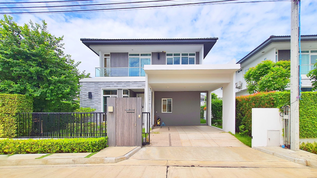 รูป [ราคาจับต้องได้] บ้านเดี่ยวแบรนด์ดัง มัณฑนา เวสต์เกต 68.7 ตร.ว. ฟังก์ชันครบ  - รูปที่ 1/22