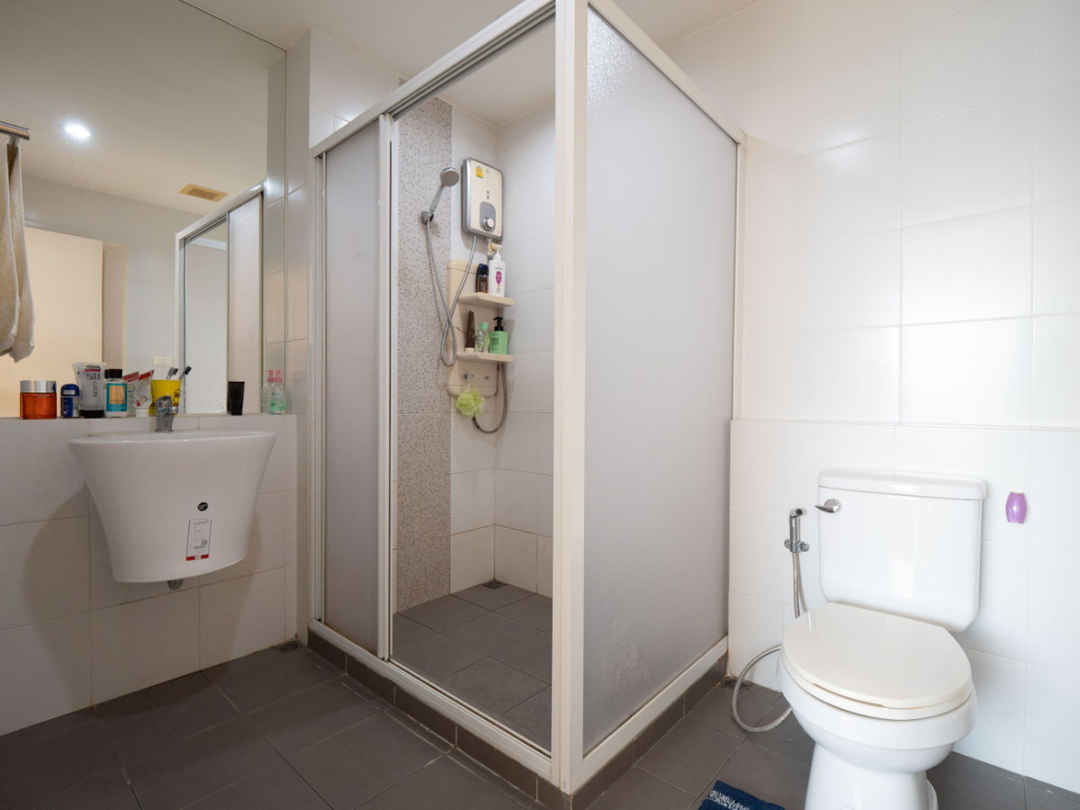 รูป ขายห้องคอนโดราคาดีที่สุด ห้องมุม ชั้นสูงมาก ชั้น 23 ขนาด 45.6 ตรม. แบบ 2 ห้อนนอน คอนโด แอสปาย สาทร-ตากสิน ทิมเบอร์ โซน - รูปที่ 31/49