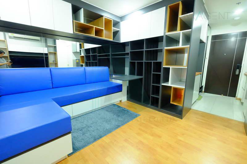 รูป 📌 ให้เช่าคอนโด เดอะ เพรสซิเดนท์ สาทร-ราชพฤกษ์ อาคาร 1 ชั้น 18 2 ห้องนอน ขนาด 50.00 ตรม ใกล้ Metro West Town - รูปที่ 5/8