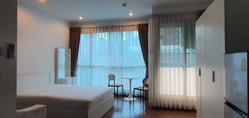 For Rent Condo THE ADDRESS ART DECO CHIDLOM Building 1, Floor 6,Studio, Room size 38 sqm