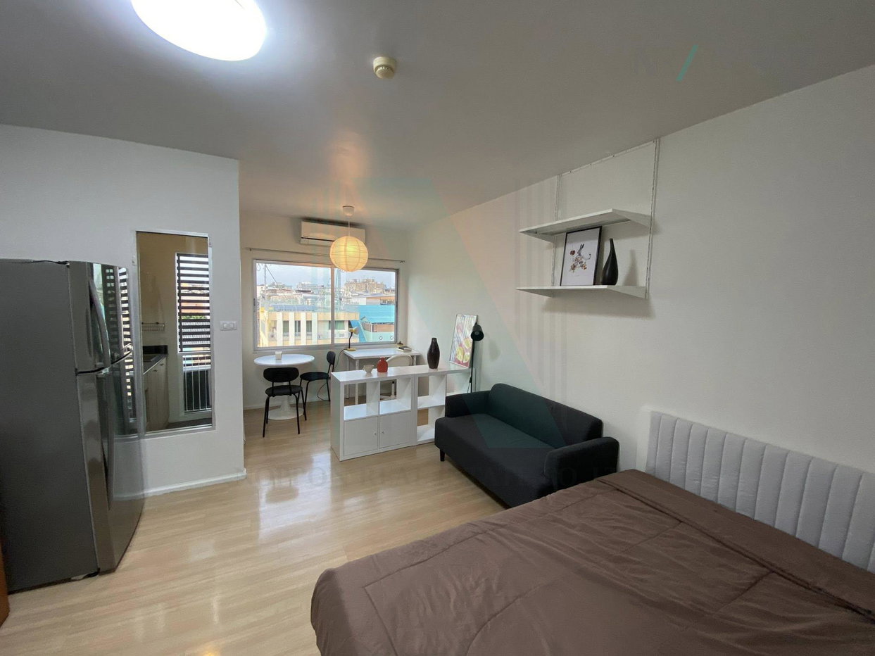 picture 🚩 For Rent Condo A SPACE ASOKE-RATCHADA Building C, Floor 6,Studio, Room size 35 sqm - 1/8