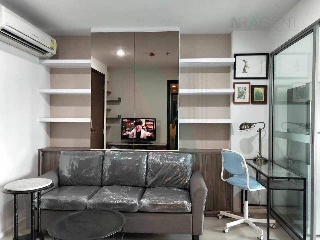 รูป ให้เช่าคอนโด ริทึ่ม สาทร - นราธิวาส อาคาร 1 ชั้น 24 1 ห้องนอน ขนาด 35.00 ตรม ใกล้ เดอะซิตี้ วีว่า - รูปที่ 1/8