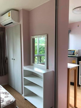 🎉 For Rent Condo LUMPINI VILLE ONNUT - LAT KRABANG Building C, Floor 1,1 bed room, Room size 23.00 sqm