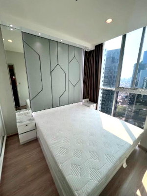 คอนโดให้เช่า : For Rent 🏢✨ Noble Revolve Ratchada 2 ห้องสวย 16k ใกล้ MRT ศูนย์วัฒนธรรม สนใจแอดไลน์ @255ghzjq. มี@ด้วยน้าꔛ