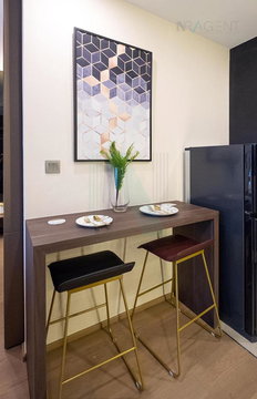 📌 For Rent Condo ASHTON CHULA-SILOM Building 1, Floor 46,1 bed room, Room size 35.00 sqm