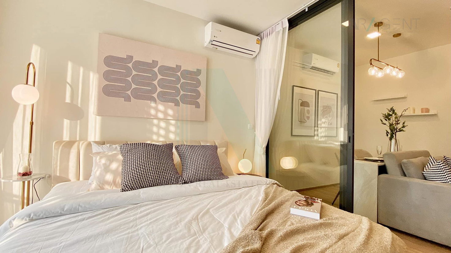 รูป 🎉Special room!🎉 ให้เช่าคอนโด เอ็กซ์ที พญาไท อาคาร A ชั้น 10 1 ห้องนอน ขนาด 42.00 ตรม ใกล้ BTS พญาไท - รูปที่ 4/8