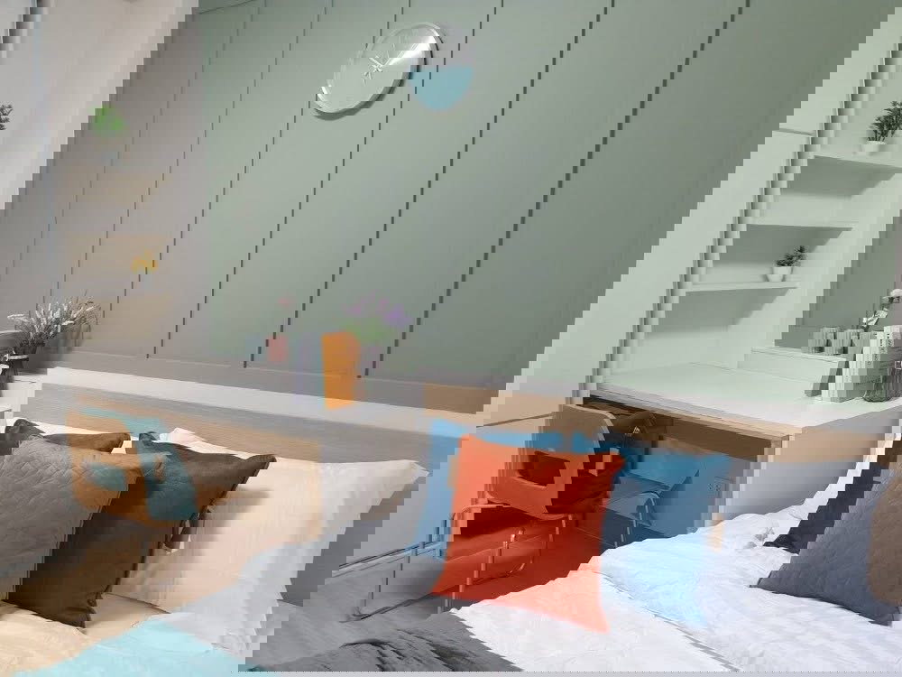 รูป ให้เช่า My Condo Sukhumvit 81 🏙️✨ ห้องใหญ่บรรยากาศดี ใกล้ BTS อ่อนนุชเพียง 200 ม. 🚆 เฟอร์ครบพร้อมอยู่ 🛋️ มีที่จอดรถ + ฟิตเนส 🔐 - รูปที่ 8/10