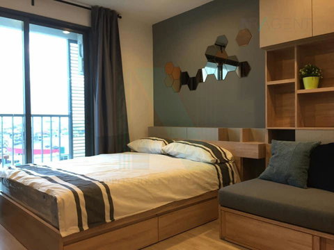 📌 For Rent Condo IDEO MOBI CHARAN - INTERCHANGE Building 1, Floor 10,Studio, Room size 22.00 sqm