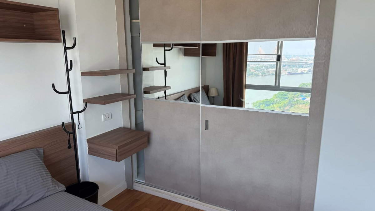 รูป Rent Lumpini Park Riverside พระราม 3 พร้อมเฟอร์ 1นอน 35 ตรม. 13,500 บาท - รูปที่ 8/12