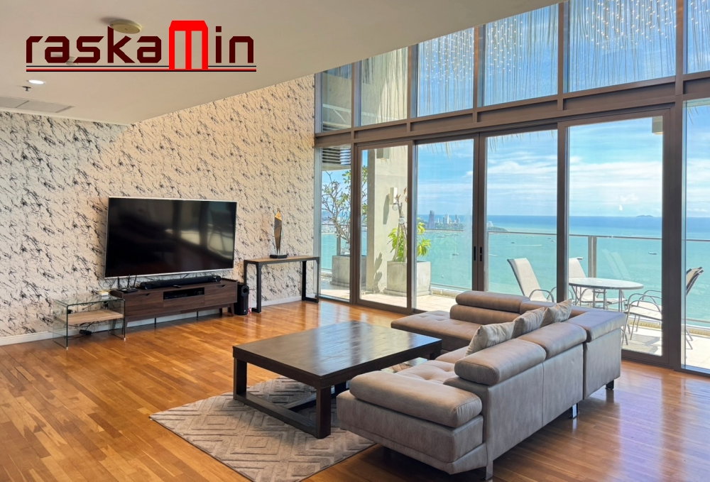 รูป KT0377🏖️Penthouse-Duplex🌊วิวทะเล 4ห้องนอน 1ห้องแม่บ้าน 360ตรม พร้อมเฟอร์นิเจอร์🦀Northpoint Pattaya นอร์ท พอยท์ พัทยา - รูปที่ 2/16
