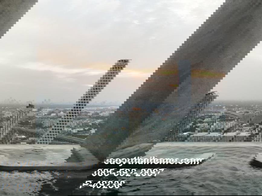 รูป [วิวเมืองพาโนรามา! ให้เช่า P-49238 ไนท์บริดจ์ ไพร์ม อ่อนนุช ชั้น 18 ใกล้ BTS อ่อนนุช] | line @easythaihome 085-592-2897 | 14,000 - รูปที่ 12/28