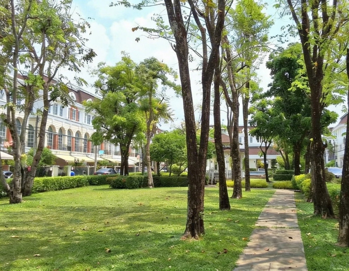 รูป ให้เช่าทาวน์โฮม 3 ชั้น Plus City Park Ekkamai - Ramintra นวลจันทร์ 32 บ้านเล่นระดับ เพดานสูง โปร่ง โล่ง ฟังก์ชันครบ พร้อมอยู่ ทำเลนวลจันทร์ - รูปที่ 9/11