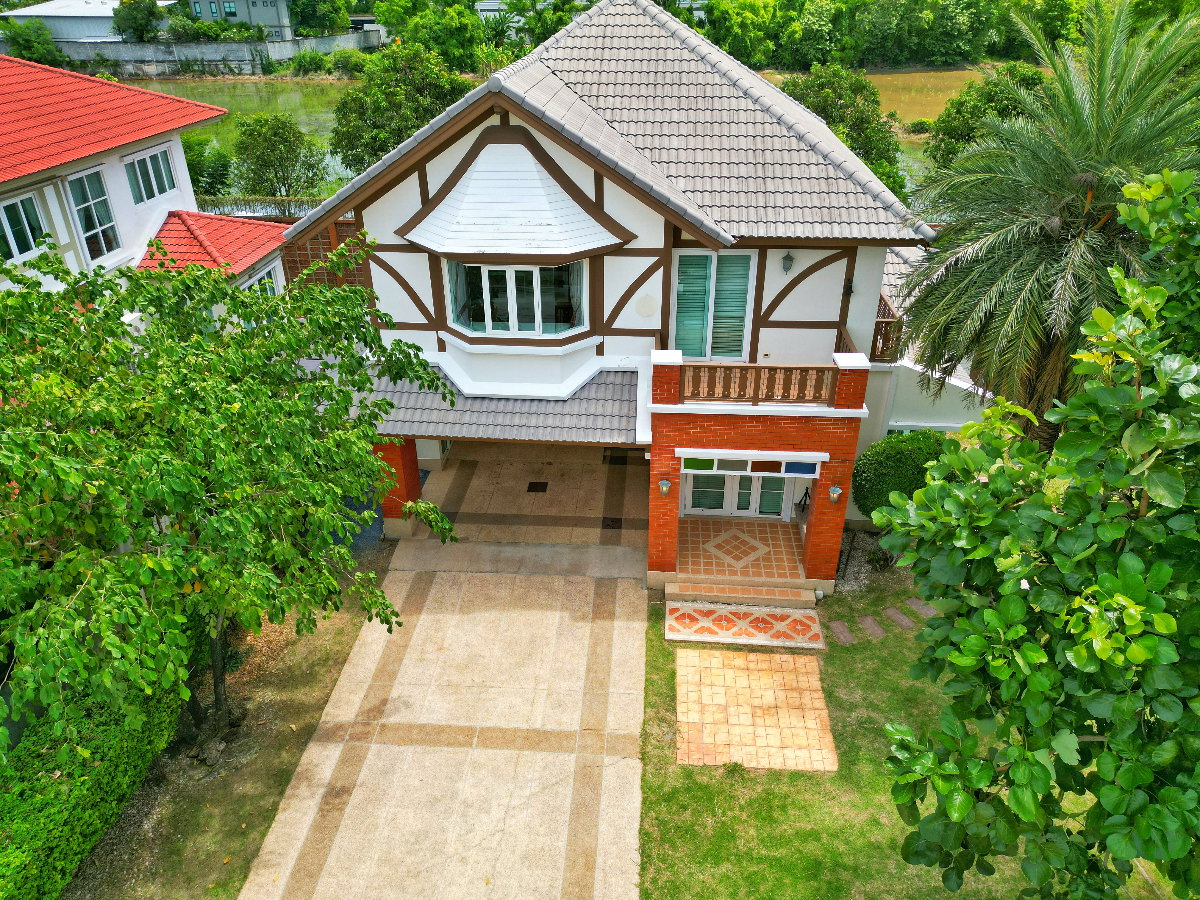 รูป [Rare Item] พลาดไม่ได้! บ้านเดี่ยวใหญ่สุด ลัดดารมย์ ราชพฤกษ์ 274.2 ตร.ว. มีห้องใต้ดิน แปลงต้นโครงการ - รูปที่ 1/36