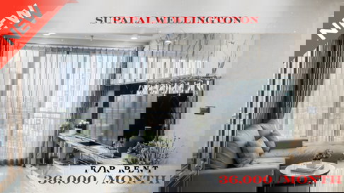 🍀🍀🍀Prime condo location 🚆ให้เช่า📌ศุภาลัย เวลลิงตัน(Line:@rent2022)✨MRTศูนย์วัฒนธรรมแห่งประเทศไทย✨ พร้อมเข้าอยู่ 🔖A06894