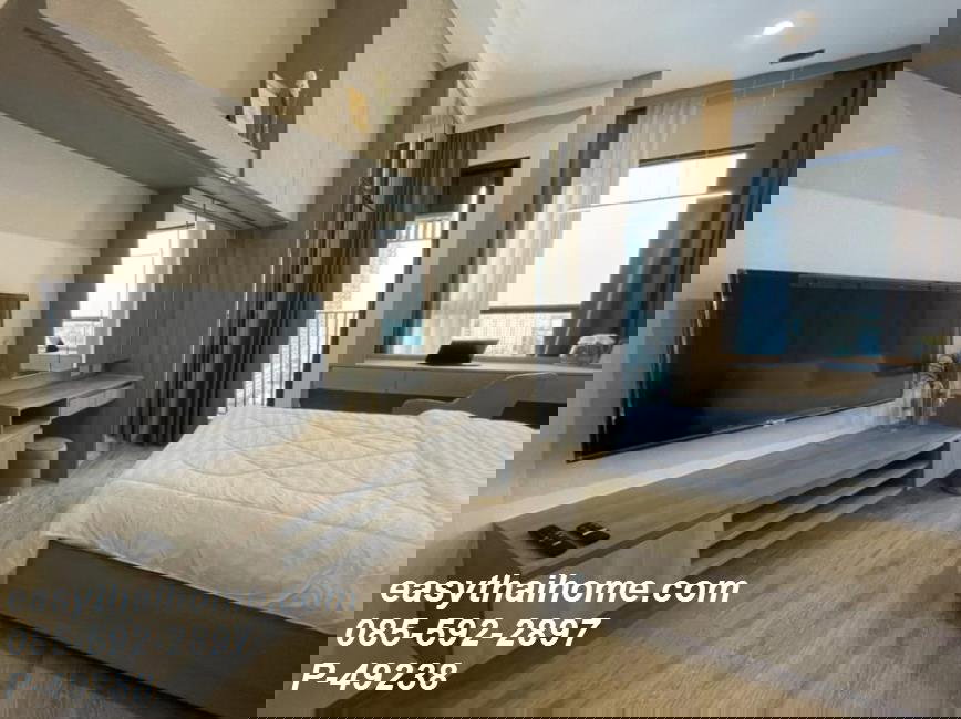 รูป [วิวเมืองพาโนรามา! ให้เช่า P-49238 ไนท์บริดจ์ ไพร์ม อ่อนนุช ชั้น 18 ใกล้ BTS อ่อนนุช] | line @easythaihome 085-592-2897 | 14,000 - รูปที่ 21/28