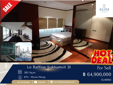 ✨ เป็นเจ้าของสระว่ายน้ำส่วนตัวบนวิวระฟ้าย่านพร้อมพงษ์ Le Raffiné Sukhumvit 31 ห้องสวย สภาพดีเยี่ยม ในราคาที่คุ้มค่าที่สุด ❤️