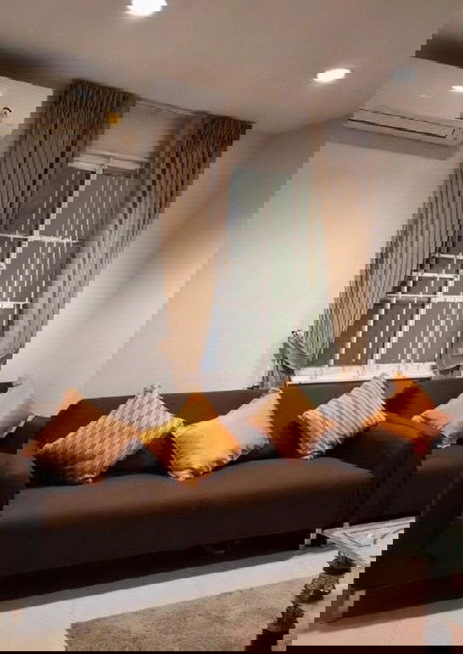 รูป ให้เช่าทาวน์โฮม 3 ชั้น Plus City Park Ekkamai - Ramintra นวลจันทร์ 32 บ้านเล่นระดับ เพดานสูง โปร่ง โล่ง ฟังก์ชันครบ พร้อมอยู่ ทำเลนวลจันทร์ - รูปที่ 2/11