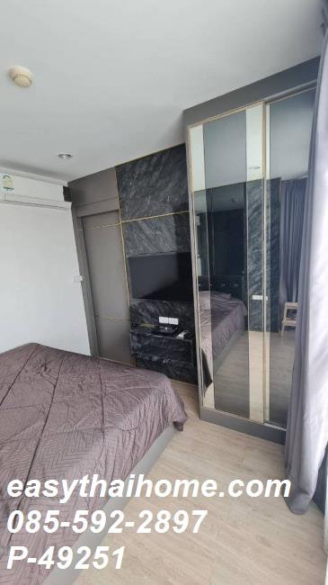 รูป [(คอนโดให้เช่า) P-49251 ไอดีโอ สาทร-ท่าพระ 45 ตร.ม. ชั้น 19 วิวเมือง ใกล้ BTS โพธิ์นิมิตร] | line @easythaihome 085-592-2897 | 18,000 - รูปที่ 2/9