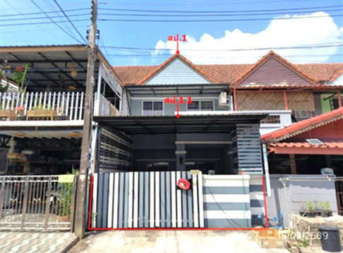 ทาวน์เฮ้าส์ 26.2 ตร.วา แดนทอง วิลเลจ สามโคก ปทุมธานี 2M