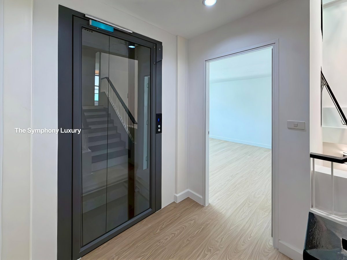 รูป ขายทาวน์โฮม รีโนเวทใหม่ทั้งหลัง สุขุมวิท101 ใกล้ BTS ปุณณวิถี เนื้อที่ 25.9 ตร.ว. 4.5 ชั้น 4 ห้องนอน 6 ห้องน้ำ มีลิฟต์ส่วนตัว จอดรถ 3 คัน - รูปที่ 4/45