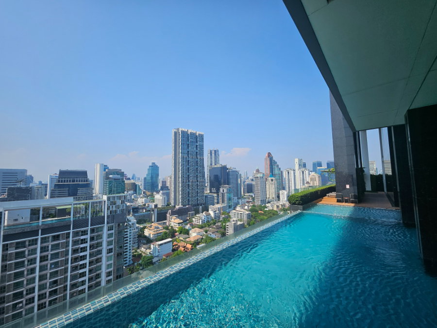 รูป ห้องมุม ผนัง 4 ด้านไม่ติดใคร ชั้น 39 วิวโค้งน้ำเจ้าพระยา ตกแต่งพรีเมี่ยม - รูปที่ 20/23