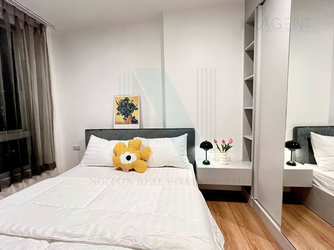 🎊 For Rent Condo THE BASE SUKHUMVIT 77 Building B, Floor 24,1 bed room, Room size 30 sqm