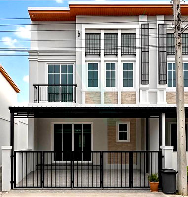 Townhouses for sale Bangkok : 📌 For Sell Town house GOLDEN TOWN BANGNA-SUANLUANG 2-story 4 bedroom 3 bathroom