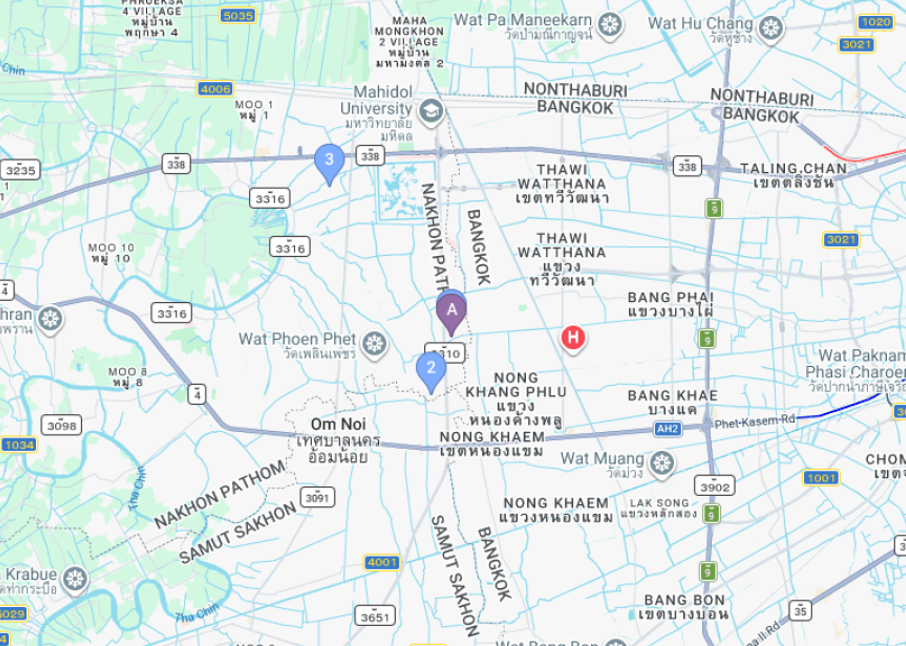 รูป ทาวน์เฮ้าส์ 30.7 ตร.วา อำเภอสามพราน นครปฐม 2.1M - รูปที่ 2/2